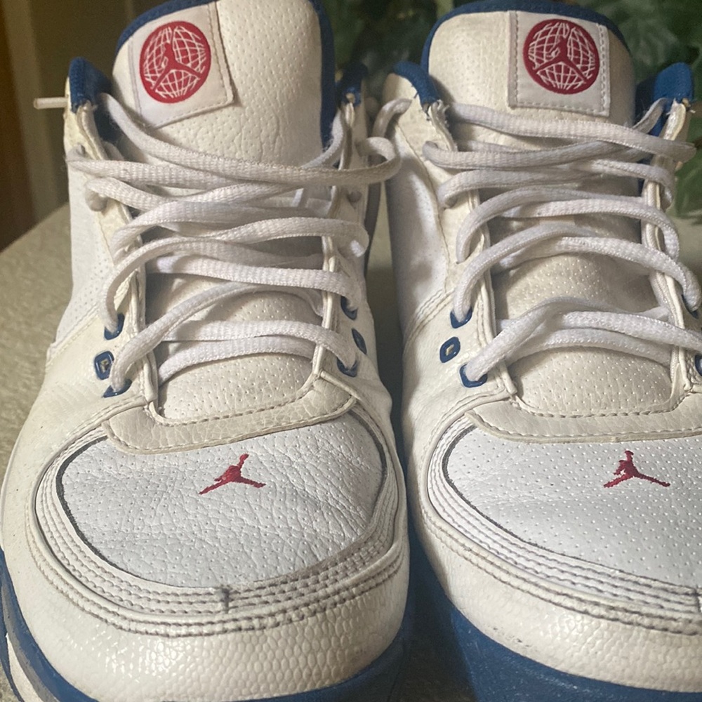 This is a size 12 Jordan tennis shoe